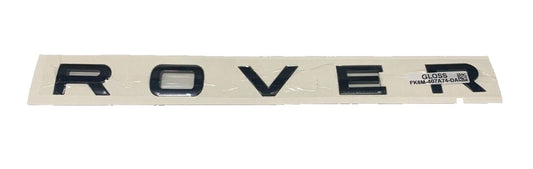 Genuine Range Rover Sport 2014+ "Rover" Gloss Black Tailgate Name Plate LR062323