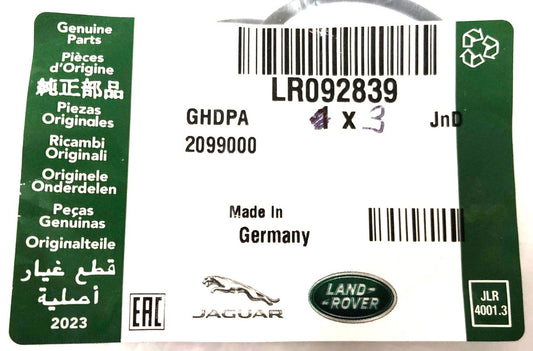 Genuine Jaguar Land Rover Range Rover Vel/XF Driveshaft O-Ring Pck Of 3-LR092839