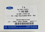 Genuine Ford Fiesta Fusion MK5 01-09 RH Wing Mirror Glass - 1145850