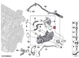 Genuine BMW X1 F48 Emission Reduction Cooling Steel Gasket - 11718580448