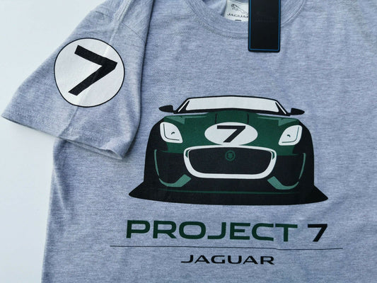 Genuine Jaguar Mens Project 7 T-Shirt - Sport Grey - 50JRPRO7TSHIRT