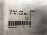 Genuine BMW 1 & 3 Series Thermostat Bolts M6x30mm 6PCS - 07147543362