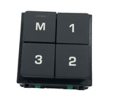 Genuine Land Rover Disc/Vel LHD Drivers Side Seat Memory Control Switch-LR059774