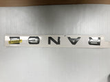Genuine Range Rover Tailgate Name Plate LR106498
