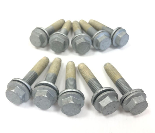 Genuine BMW 5/6/7 Series Hex Bolts M10 X 47 10PCS - 07147029829