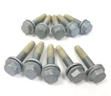 Genuine BMW 5/6/7 Series Hex Bolts M10 X 47 10PCS - 07147029829