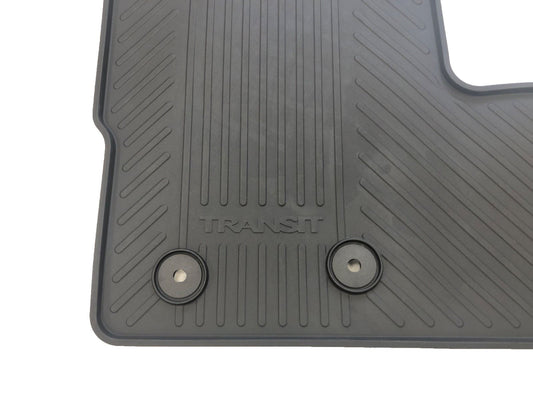 Genuine Ford Transit/Tourneo Custom TTF 2016+ Black Rubber Floor Mats 2097366