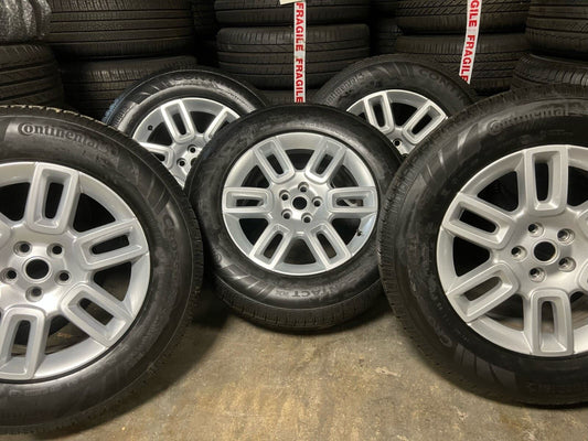 Genuine Land Rover Defender 2020 Newson 19" Silver Wheels x5 With Tyres LR129107