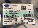 Genuine Ford Ranger TKE 2011+ RH Front Seat Hinge Cover 1732247