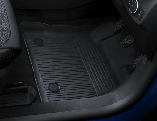 Genuine Ford Fiesta Mk8 Puma Mk2 Front Rubber Floor Mat Black Less Logo -2439076