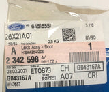 Genuine Ford Fiesta CE1 2017+/Puma CF7 2019+ RH Door Lock Assembly 2342598