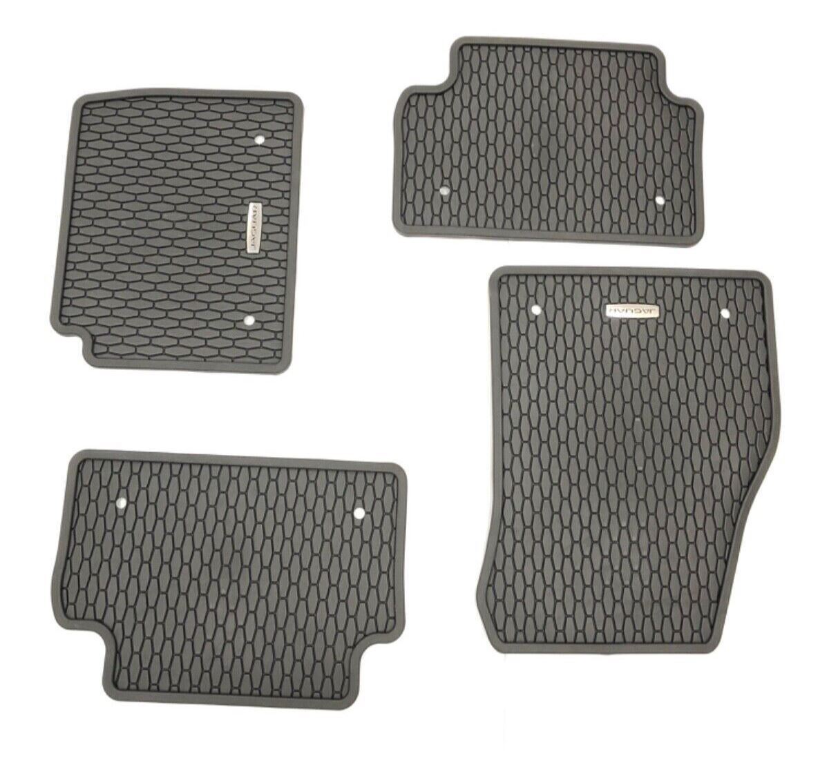 Genuine Jaguar E-Pace 2017+ RHD Automatic AWD Rubber Floor Mats - J9C2213
