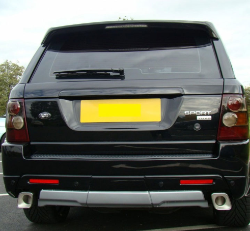 Autobiography AB Exhaust Tips For Range Rover Sport 2005-2009 (with AB kit fitted)