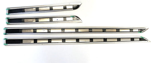 Genuine Land Rover Discovery 5 2017+ Bright Door Trim Moulding Set - VPLRP0286