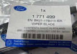 Genuine Ford Rear O/S RH N/S LH Window Wiper Blade 1771499