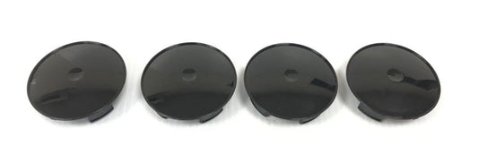 Brand New Jaguar Aftermarket Wheel Centre Caps (Pack of 4) In Black