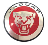 Genuine Jaguar E-Pace 2017+ Red Growler Wheel Centre - J9C1276