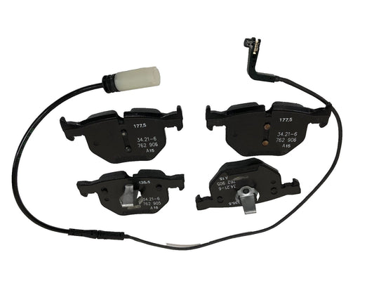 Genuine BMW 5 Series E61 Touring Rear Brake Pads With Wear Sensor - 34212339279