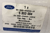 Genuine Ford Ranger 2021-2023 O/S Drivers Side Sun Visor Ebony - 5853004