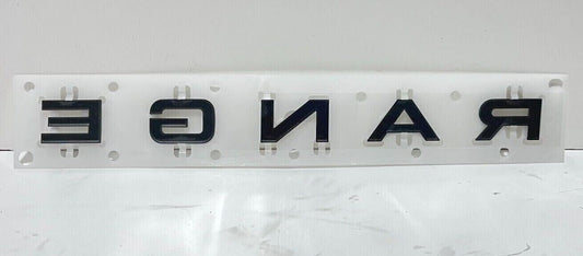 Genuine Range Rover Velar 2017+ Rear Name Plate Dark Atlas LR104327