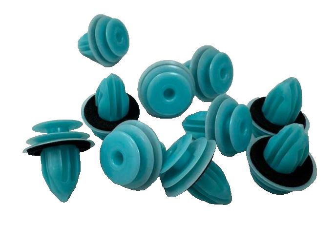Genuine Jaguar Land Rover Disco/XF Plastic Clip Pack Of 10 - LR109136