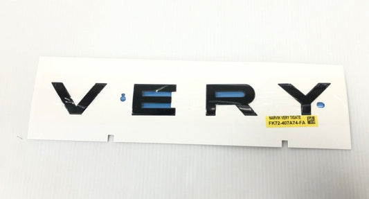 Genuine Land Rover Discovery Sport 2015+ Rear Front Black Name Plate LR063649