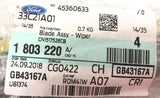 Genuine Ford Ecosport CBW 13-17 / KA CDU 16-19 RH Wiper Blade Assembly 1803220