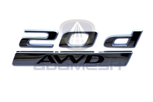 Jaguar 20d AWD Badge