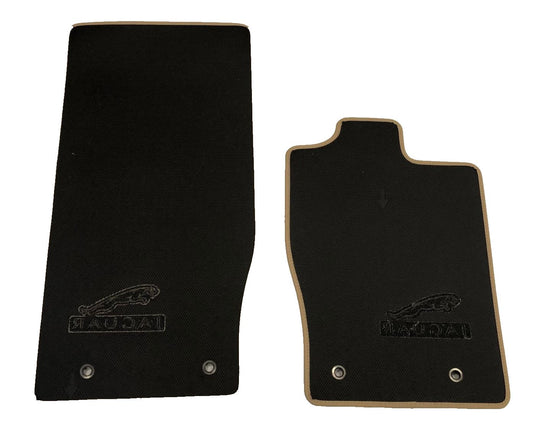 Genuine Land Rover XK 2006-2014 LHD Main Floor Caramel Carpet Set - C2P2441SEP