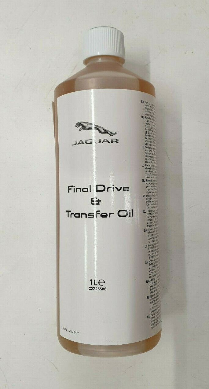 Genuine Jaguar XF/XJ/F-Type AWD Final Drive & Transfer Case Oil 1L