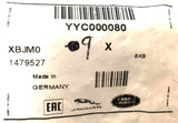 Genuine Range Rover Washer Hose Roof Retaining Clip Pack Of 9 - YYC000080