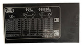 Genuine Land Rover Range Rover Evoque Tyre Pressure Instruction Label - LR123920