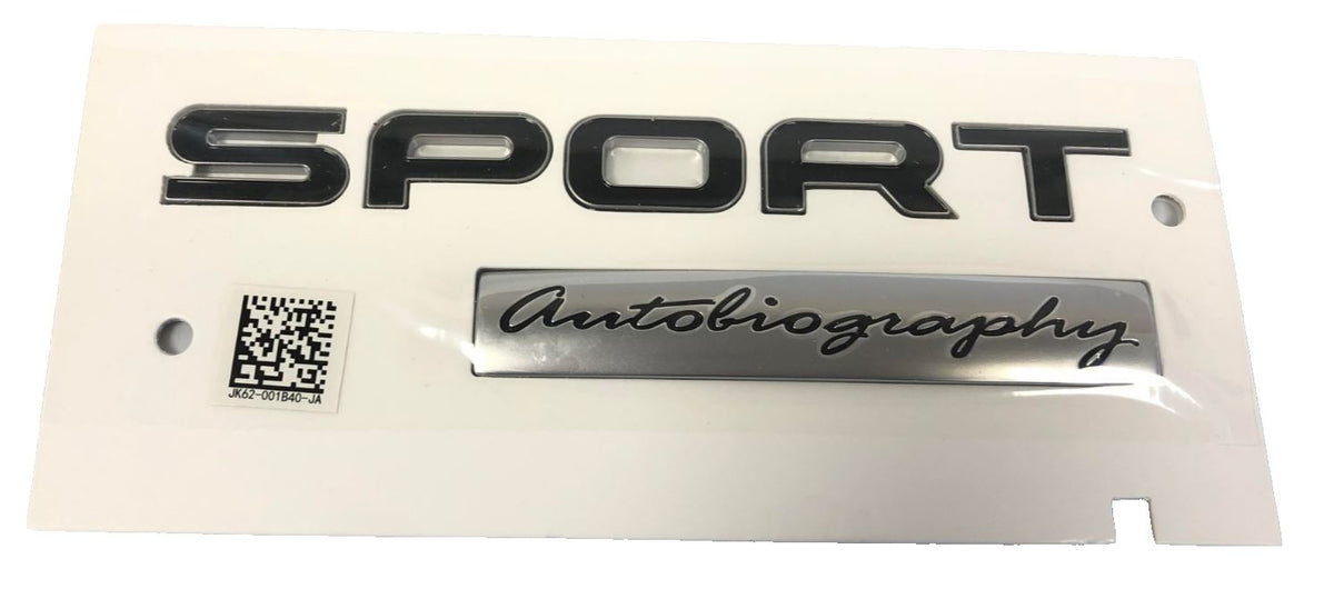Genuine Range Rover Sport 2014-2022 "SPORT autobiography" Boot Badge - LR109377