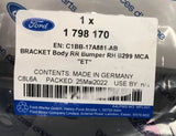Genuine  Ford Fiesta 08-19 Rear RH Bumper Mounting Bracket 1798170