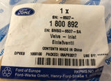 Genuine Ford C-Max/Fiesta/Focus/Kuga/Mondeo/S-Max/Transit Inlet Valve 1800892