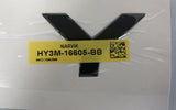 Genuine Land Rover Discovery 5 Black "VERY" Front Name Plate LR082803/LR189127
