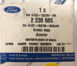 Genuine Ford S-Max/Galaxy CDR 2018+ Reverse Park Aid Switch 2235685