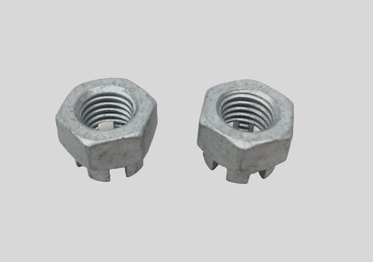 Genuine Land Rover Defender 2007 - 2016 M12 Anti Roll Bar Castle Nut x2 NC112046