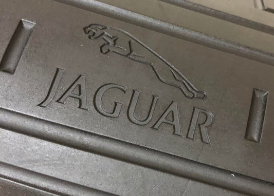 Genuine Jaguar XF 2009-2015 RHD,RWD Front Rubber Mats - C2Z15681M