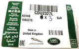 Genuine Land Rover Discovery 3/Freelander Classic O-Ring Pack Of 3 - CDU2327L