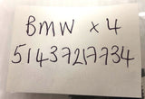 Genuine BMW Stop Buffer Pack Of 4 - 51437217734