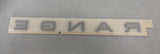 Genuine Range Rover 2013-2022 Rear "Range" Name Plate LR098119