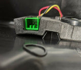 Genuine Jaguar XE 17-18 Rear View Mirror Housing With 3 Pin Plug - T4N17389