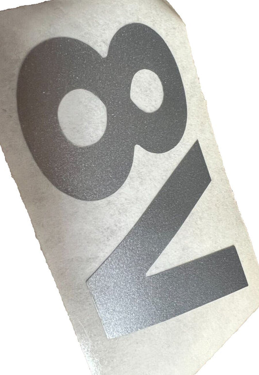 Genuine Land Rover Defender V8 Sticker Decals For Front Wings - Pair - BTR514MUB