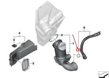 Genuine BMW 5 TOURING G31 Filtered Air Pipe O-Ring - 13718473144