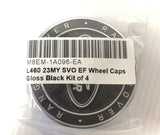 Genuine Range Rover/Sport 2022+ Wheel Centres Gloss Black - 605123560