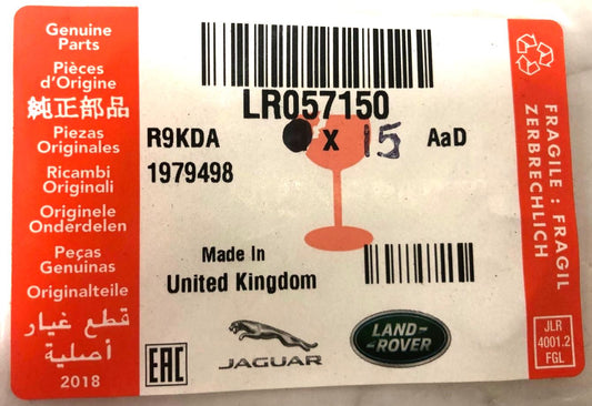 Genuine Land Rover Defender/Discovery/RR/RRS O-Ring Pack Of 15 - LR057150
