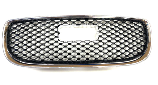 Genuine Jaguar XE Black & Chrome Radiator Grille - Speed/Queue Assist - T4N10520