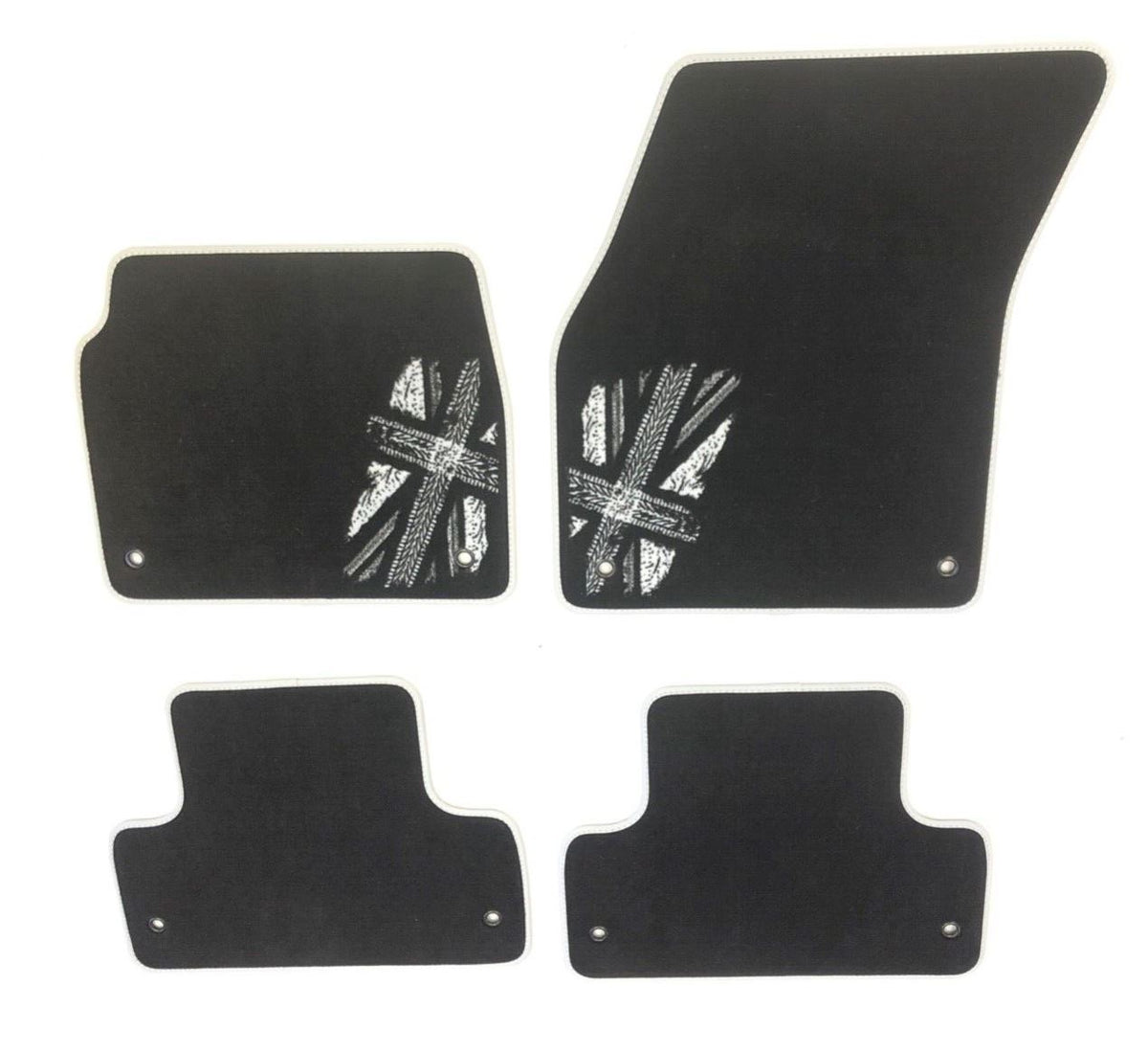 Genuine Range Rover Evoque 2012 - 2018 RHD Carpet Mats (Union Jack) LR068393