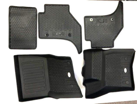 Genuine Land Rover Defender 110 2020+ RHD Deep Sided Rubber Mats -VPLES0550